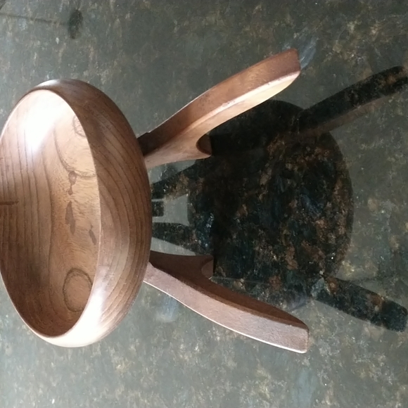 Vintage Caffco cherry wood wheelbarrow. - Picture 2 of 11